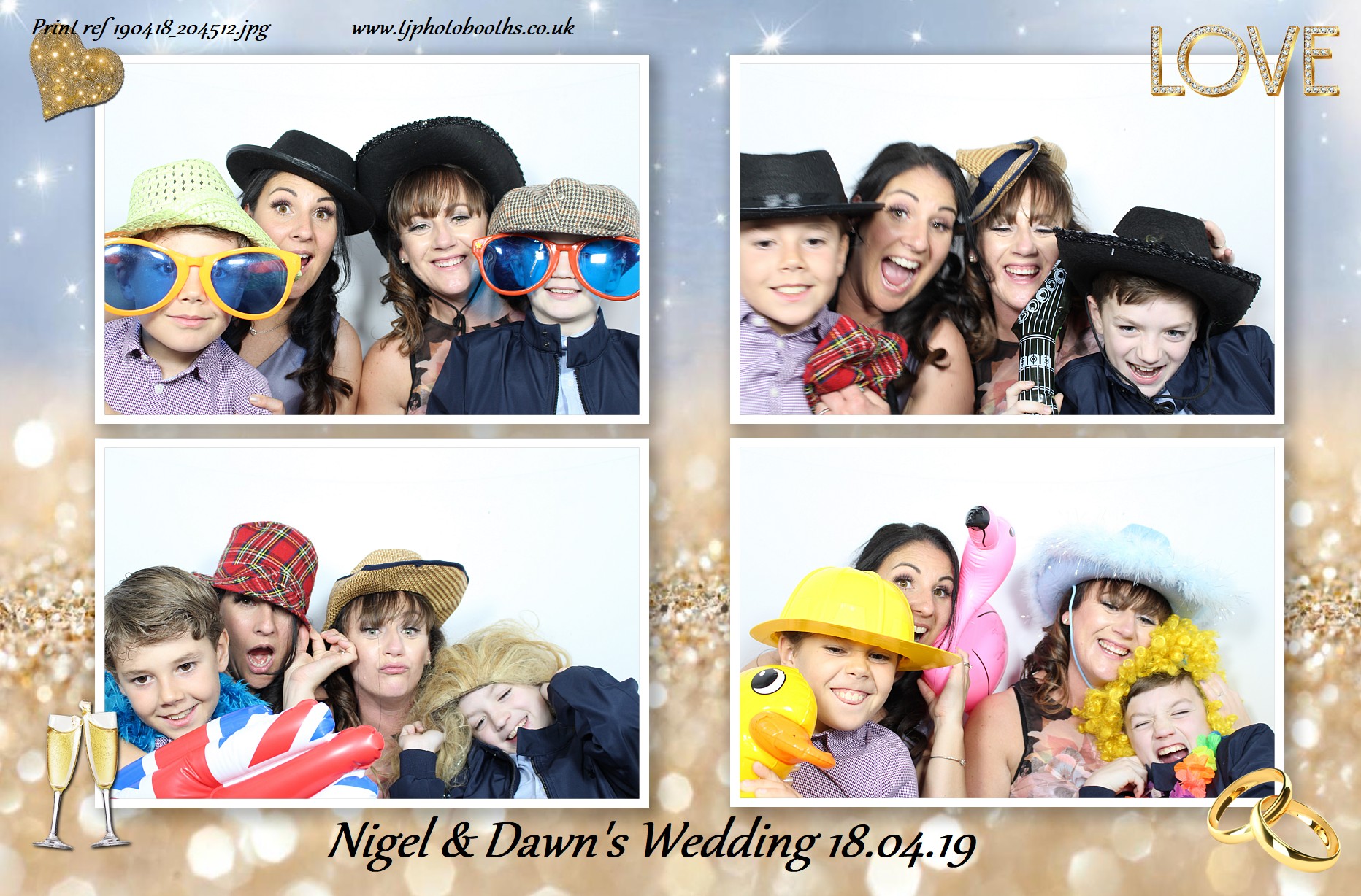 Nigel & Dawn's Wedding | View more photos from the event at gallery.tjphotobooths.co.uk/u/TJPhotobooths/Nigel-Dawns-Wedding